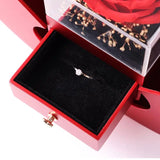 Eternal Flower Box Christmas Jewelry Packaging