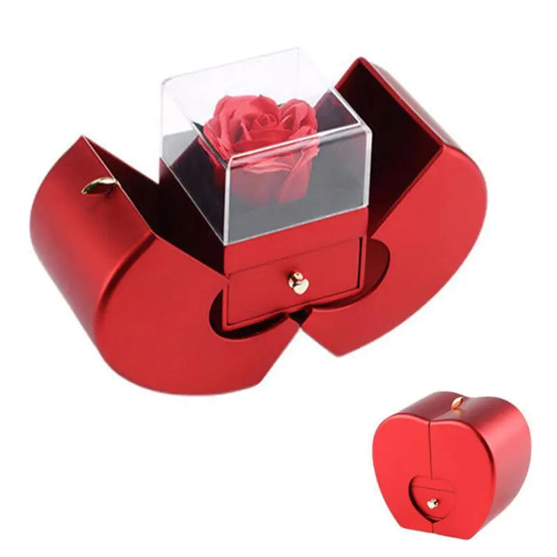 Eternal Flower Box Christmas Jewelry Packaging
