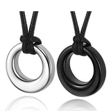 Circle of Life Cremation Jewelry Ash Keepsake Urn Necklace