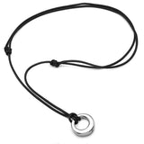 Circle of Life Cremation Jewelry Ash Keepsake Urn Necklace