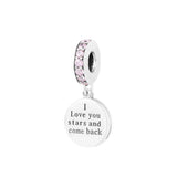 Eternity Mom Dangle Charms Beads for Bracelets DIY Jewelry Making