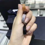 Eternity Tennis Stackable Rings Wedding Engagement Bridal Dubai Statement Rings