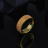 Eternity Tennis CZ Rings Wedding Dubai Bridal SR05