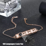 EthShine 925 Silver Photo Bracelet Heart Pendant Memorial Gift