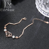 925 Silver Photo Bracelet Heart Pendant Personalized Memorial Jewelry