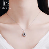 EthShine 925 Silver Photo Necklace for Women Personalized Jewelry