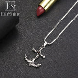EthShine Personalized Photo Projection Necklace Stainless Steel Pendant