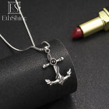 EthShine Personalized Photo Projection Necklace Stainless Steel Pendant