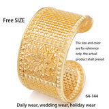 Ethiopia 24K Bangles Dubai Bangles&Bracelets For women Wide African Party