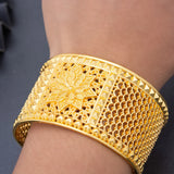 Ethiopia 24K Bangles Dubai Bangles&Bracelets For women Wide African Party