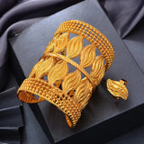 Ethiopia 24K Bangles Dubai Bangles&Bracelets For women Wide African Party