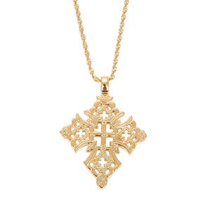 Ethiopia Cross Necklace African Ethnic Jewelry Gift
