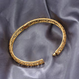 Ethiopian Dubai Arab Bracelets 24k Bangles For Women Girls Wedding Jewelry