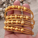 Ethiopian Dubai Bangles For Women African Bead Bangles & Bracelets