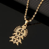 Ethiopian Cross Pendant Necklace Ethiopian Eritrea Jewelry
