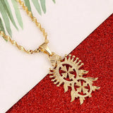 Ethiopian Cross Pendant Necklace Ethiopian Eritrea Jewelry