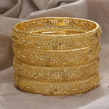 Ethiopian Bangles for Women Men Girls Flower Bracelets Middle Eastern Jewelry