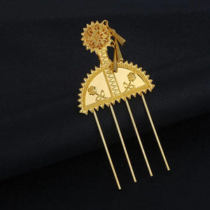 Ethiopian Hairpin Comb Africa Hair Pin Eritrea Kenya Hair Sticks Habasha Jewelry