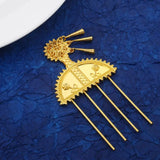 Ethiopian Hairpin Comb Africa Hair Pin Eritrea Kenya Hair Sticks Habasha Jewelry