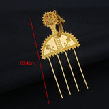 Ethiopian Hairpin Comb Africa Hair Pin Eritrea Kenya Hair Sticks Habasha Jewelry