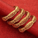 Ethiopian Jewelry Dubai Cuff Bracelet Women African Wedding Bangles