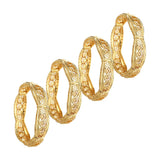 Ethiopian Jewelry Dubai Cuff Bracelet Women African Wedding Bangles
