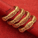 Ethiopian Jewelry Dubai Cuff Bracelet Women African Wedding Bangles