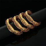 Ethiopian Jewelry Dubai Cuff Bracelet Women African Wedding Bangles