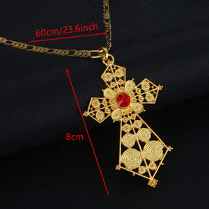 Ethiopian Jewelry Pendant Necklace African Ethiopia Eritrean Wedding