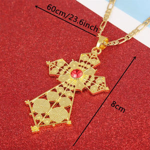 Ethiopian Pendant Necklace Jewelry for Eritrean Women Wedding