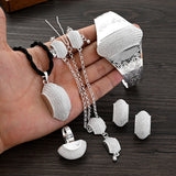 Ethiopian Silver Plated Bridal Jewelry Set for Women