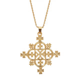 Ethiopian Cross Pendants Necklace Habesha Jewelry