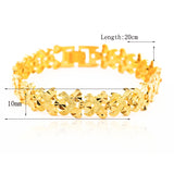 Romantic Heart Bracelet Jewelry for Women, Dubai/Ethiopian/African Women Jewelry