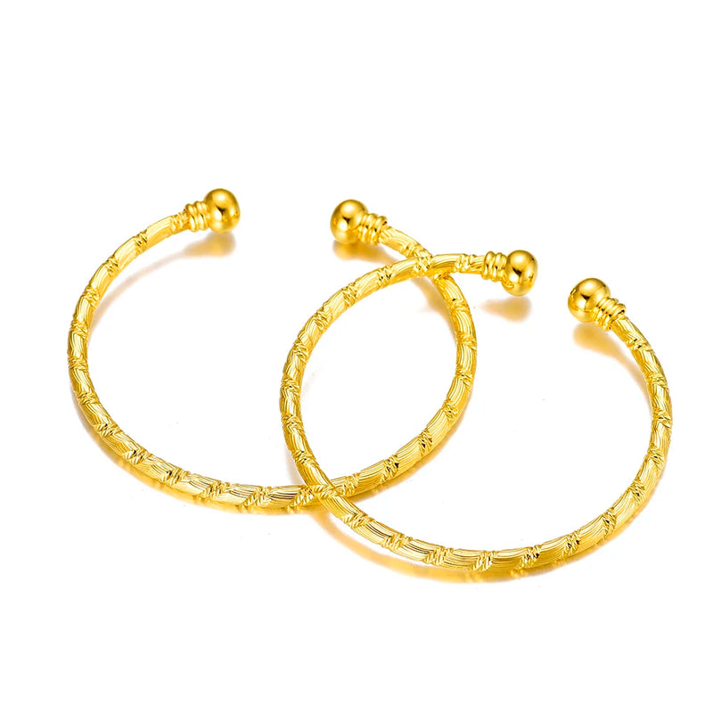 2Pcs Kids Adjustable African Arab Bracelets MY430