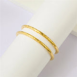 2Pcs/Lot Dubai Bangles Kids Bracelets Anklet Bracelet Child Jewelry