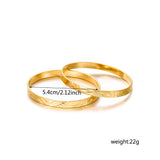 2Pcs/Lot Dubai Bangles for Baby Kids Ethiopian Bracelet Bangle