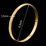 6pcs Dubai Party Bangle & bracelets Women African Ethiopian Jewelry