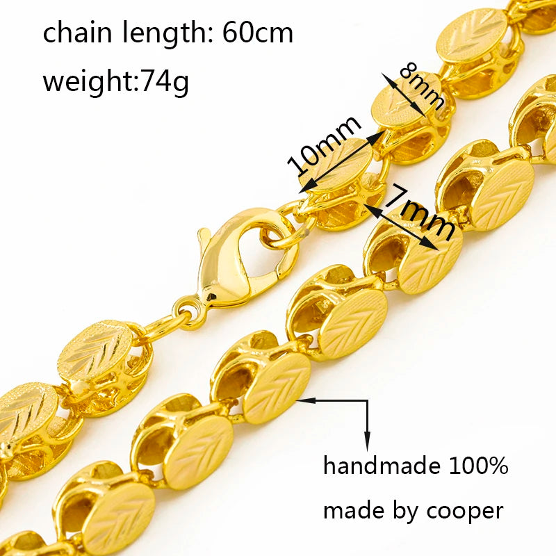 60cm Ethiopian/Eritrean Jewelry Chain Thick Necklaces &Chain N032