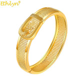 Dubai Openable Wide Cutout Bracelet Bangles For Ladies
