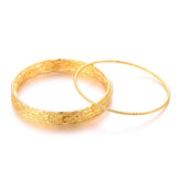 6pcs/Lot Bangle for Ladies Charm Bracelet Birthday Wedding Gift