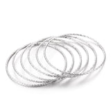Ethiopian Women Charms Bangles Set B164