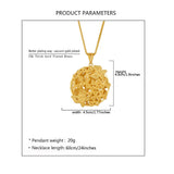 Ethiopian Butterfly Hollow Flower Pendant Necklaces for Women
