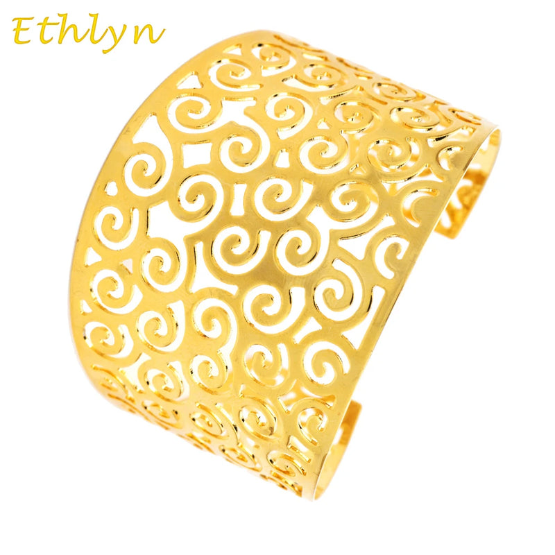 Ethiopian/Nigeria Dubai Wide Bangle for Women B027