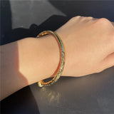 Dubai Cuff Bangles Ethiopian Saudi Jewelry Bracelets
