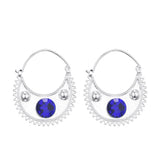 Ethiopian Zircon Clip Earrings for Women Girls Habesha Eritrean Jewelry