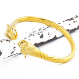 Jackal-Headed / Guin Unisex Bracelet Open Embossing Bracelets & Bangles Punk