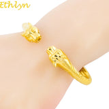 Jackal-Headed / Guin Unisex Bracelet Open Embossing Bracelets & Bangles Punk