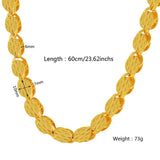 Ethiopian/Africa/Eritrea Thick Necklaces Chain 60CM x 7MM