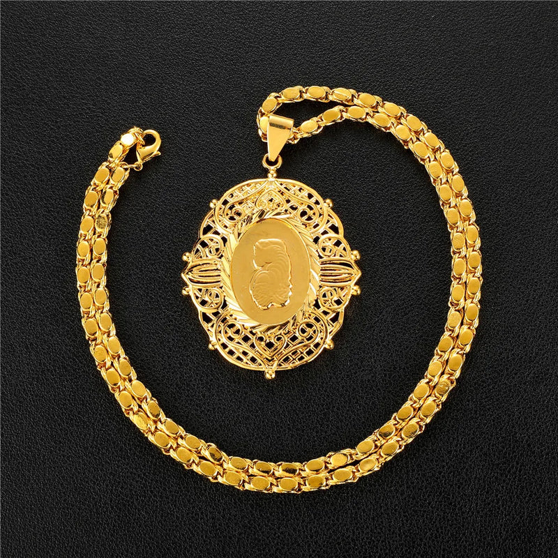 Arrival Africa Beauty Head Necklace Women Birthday Gift
