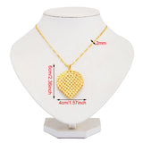 African Slide Leaves Pendant Necklace Wedding Jewelry P088